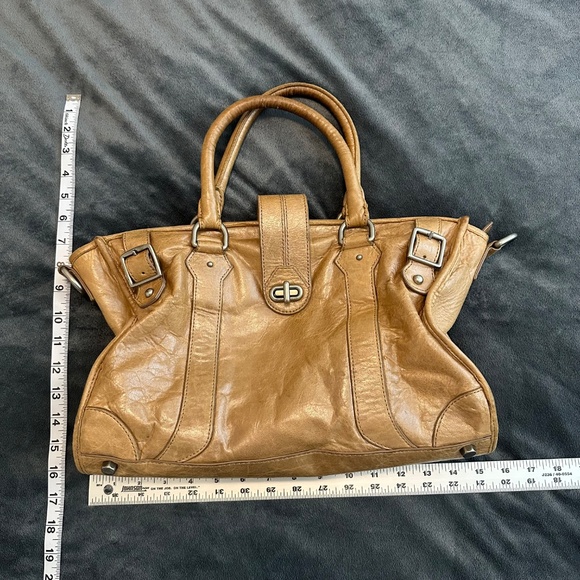 Y2K Vintage Rebecca Minkoff Leather bag, Beige color - Picture 2 of 11